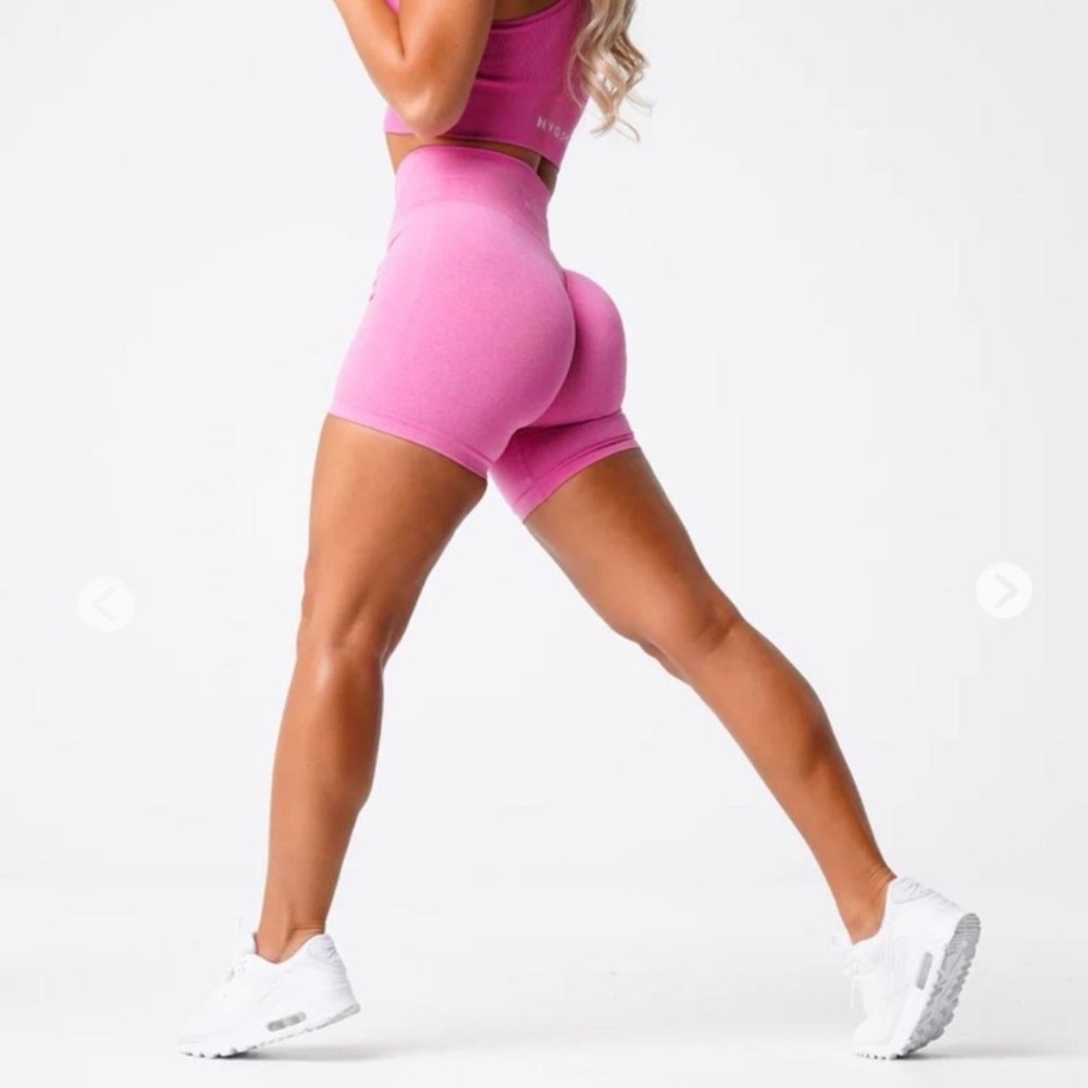 NVGTN pro seamless shorts buble gum Pink XS